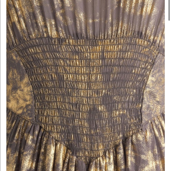 Gilded Emerald Dress in Silver - Picture 4 of 6